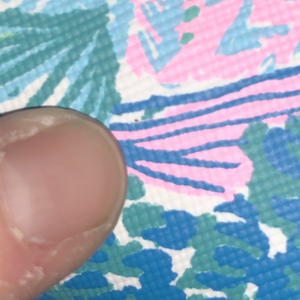 Lilly Pulitzer Botanical Green Holiday In The Sun GWP Top Handle Bag - Picture 6 of 16